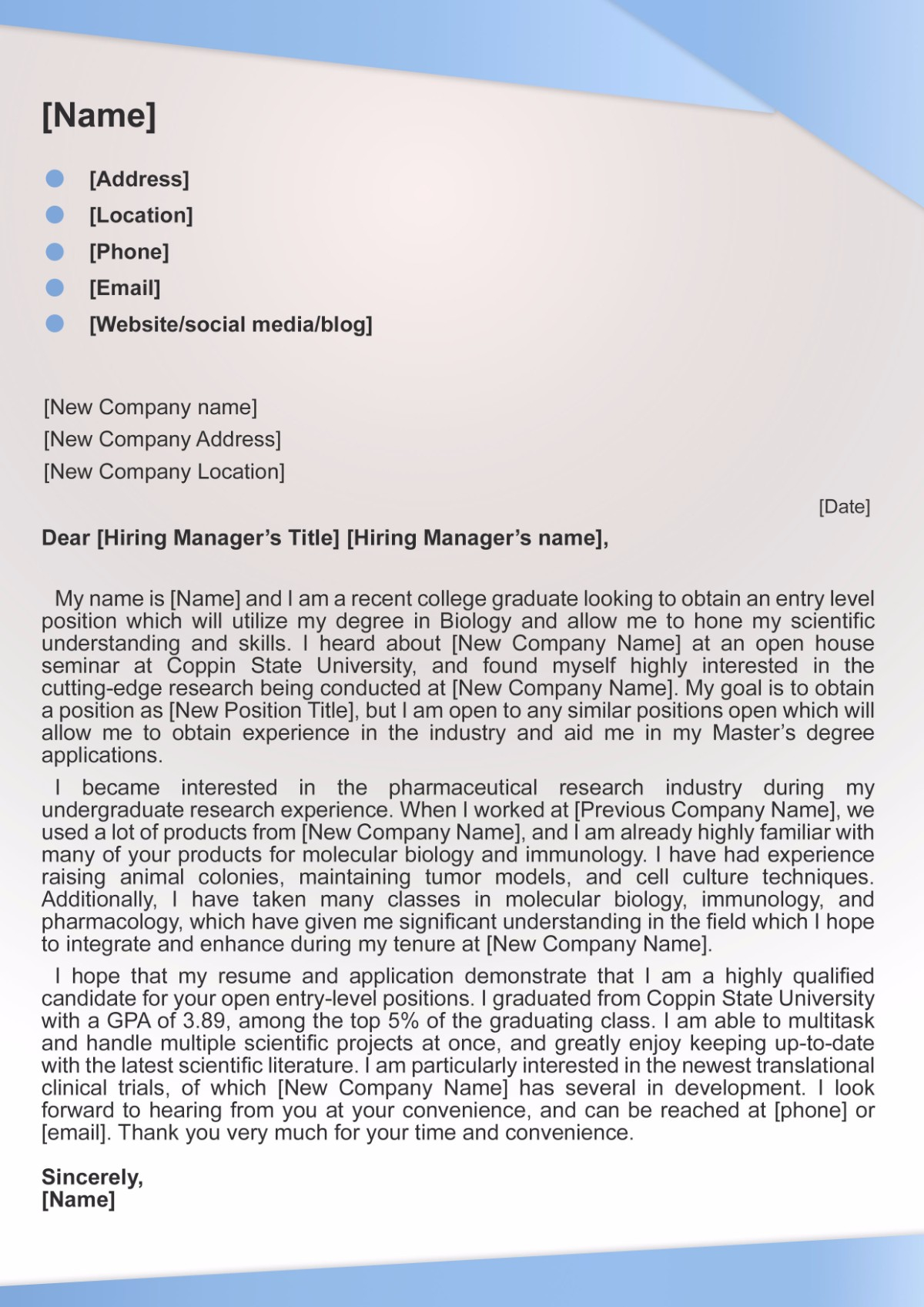 23+ Free Cover Letter Builder letterly.info