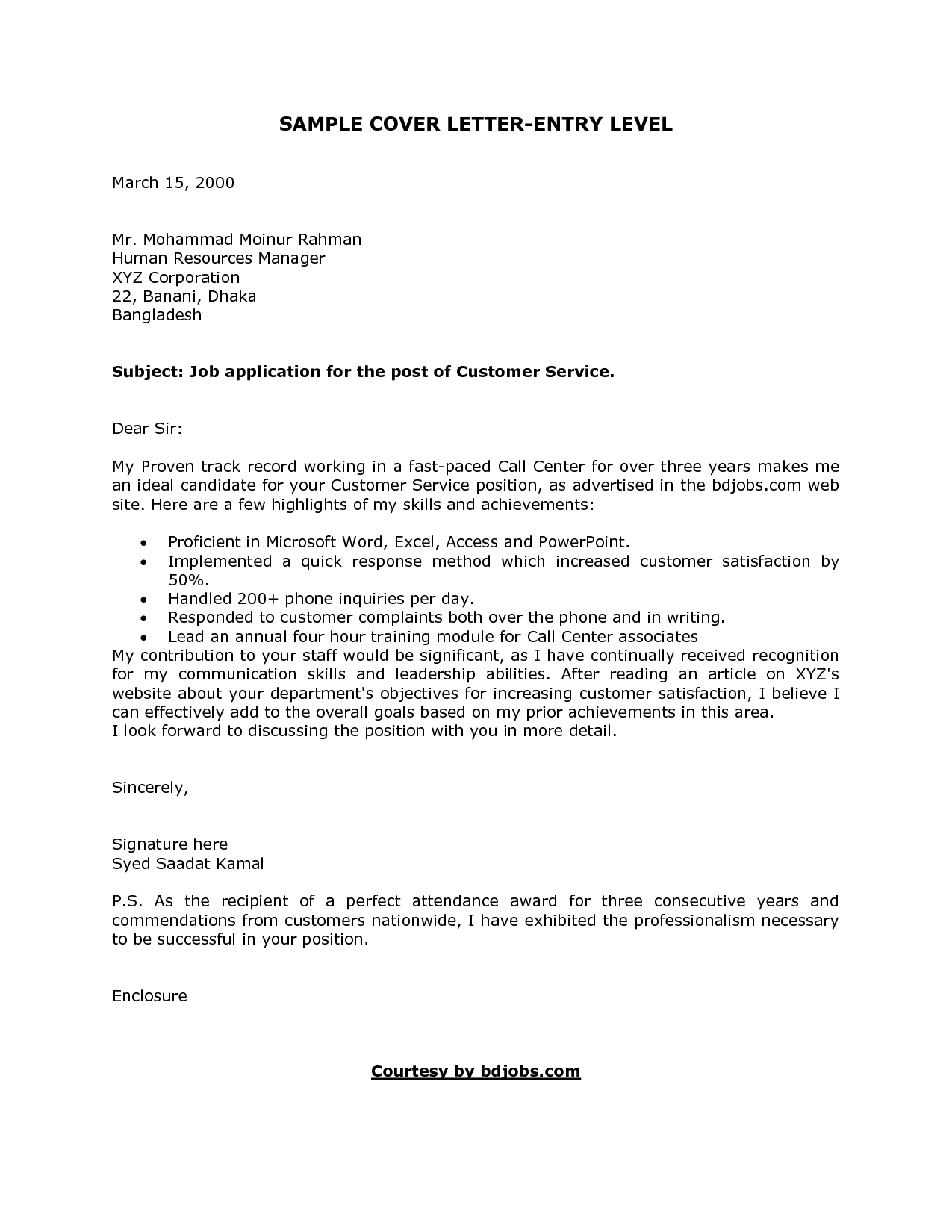 25 Writing A Good Cover Letter Letterly info