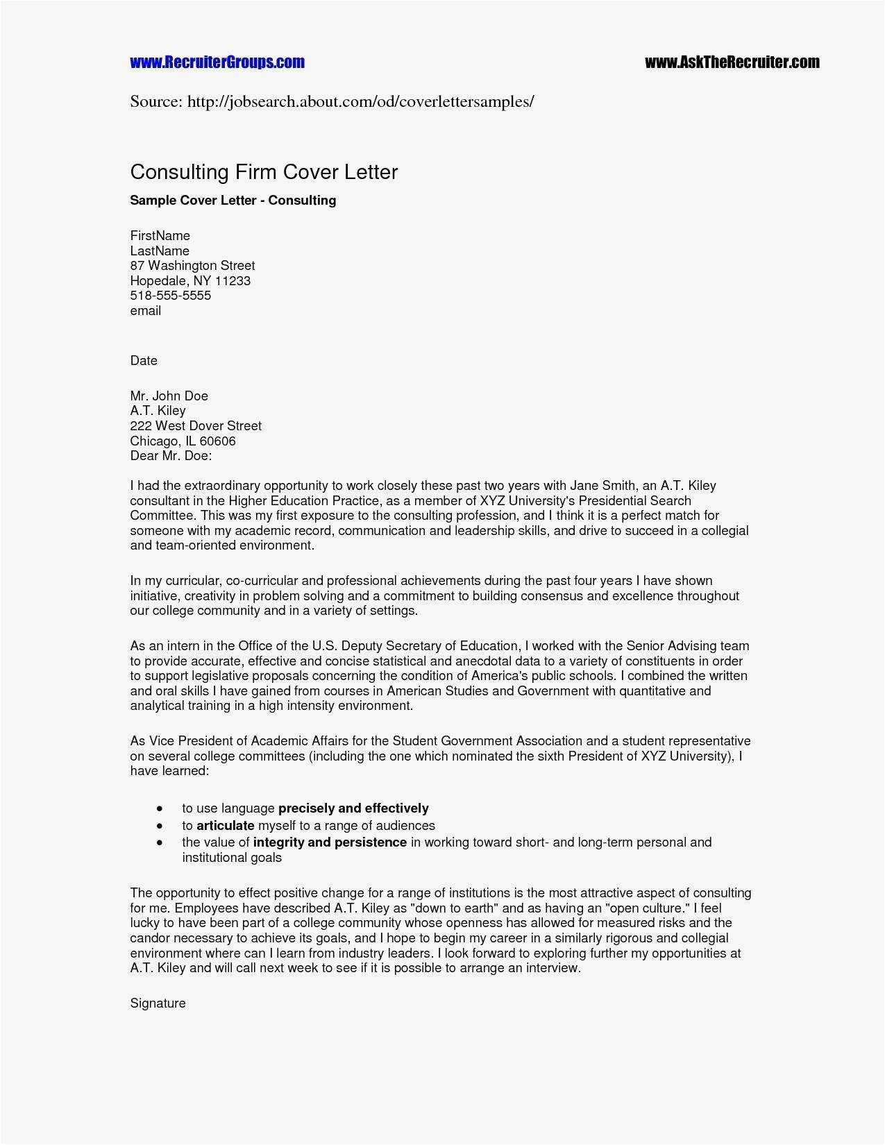 addressing cover letter to unknown recruiter