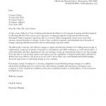 Best Cover Letter Ever Director Of Corporate Learning And Development Cover Letter