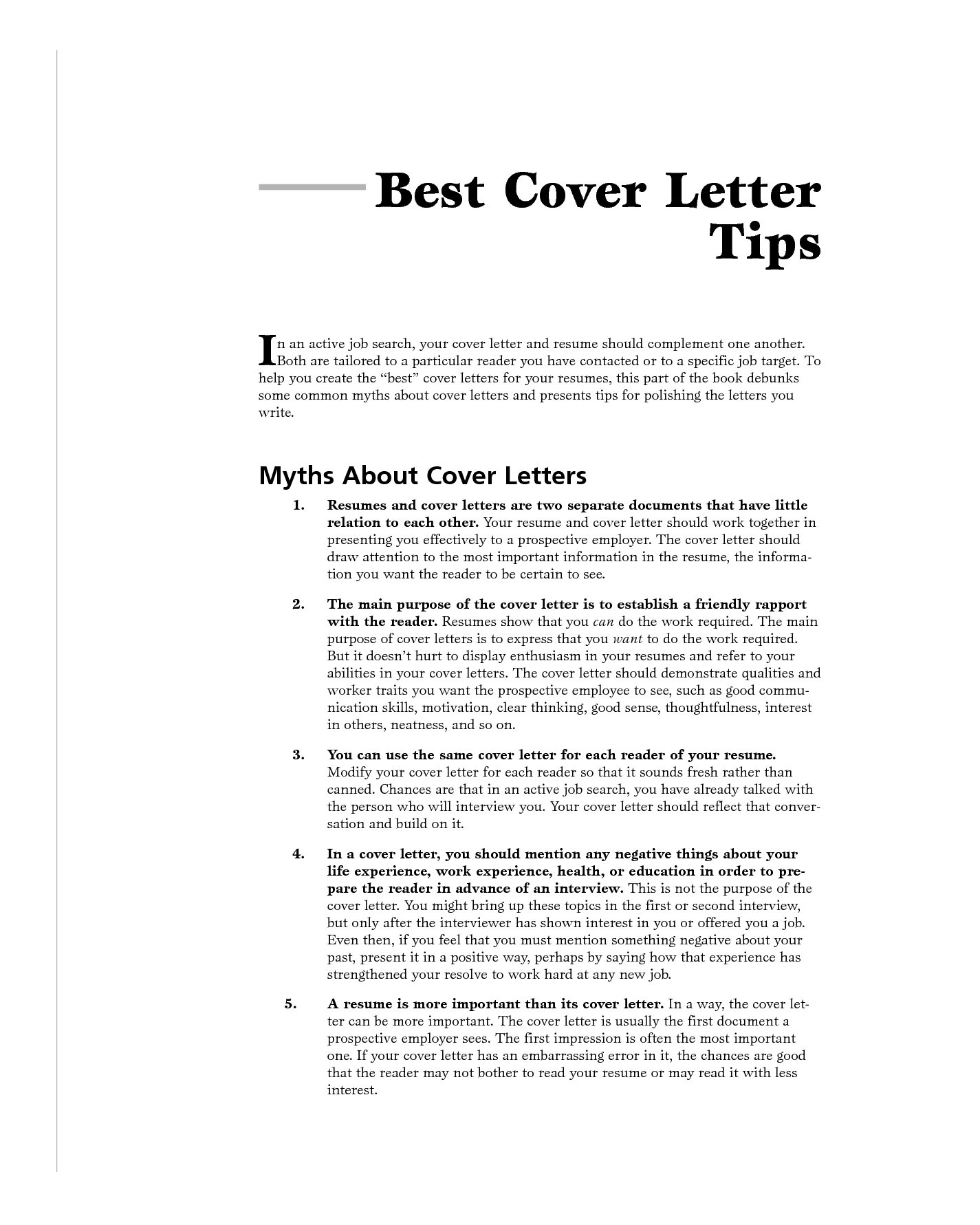 25+ Best Cover Letter Examples letterly.info