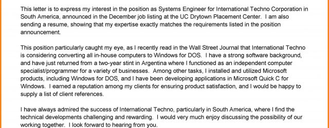 Computer Science Cover Letter Cover Letter For Computer Science Job Ukranpoomarco