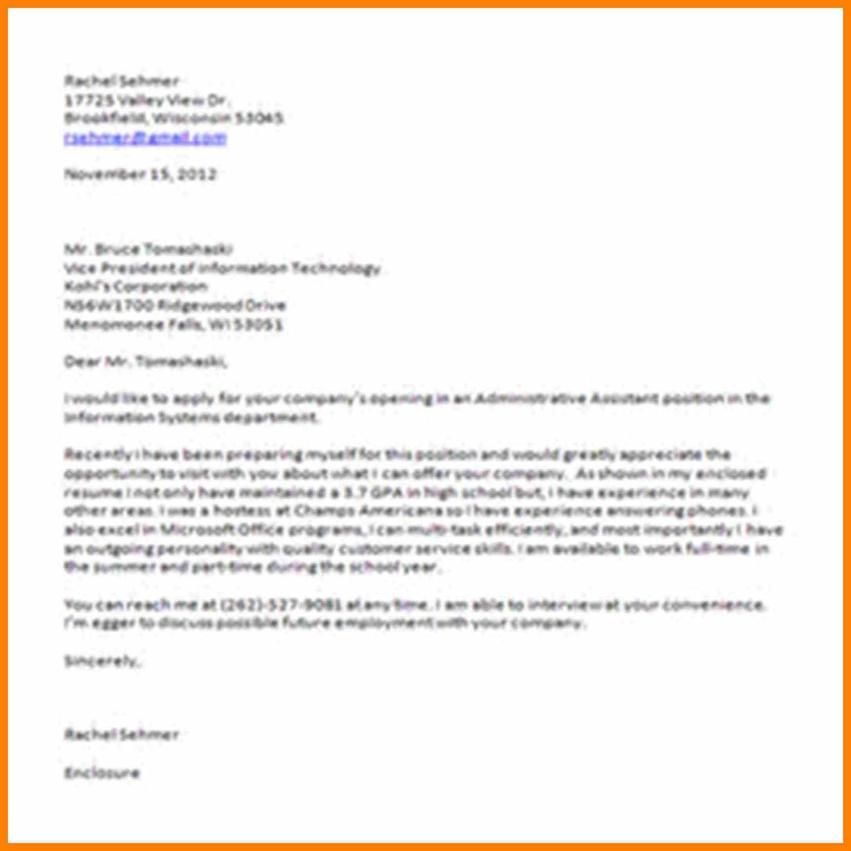 27 Cover Letter Conclusion Letterly info