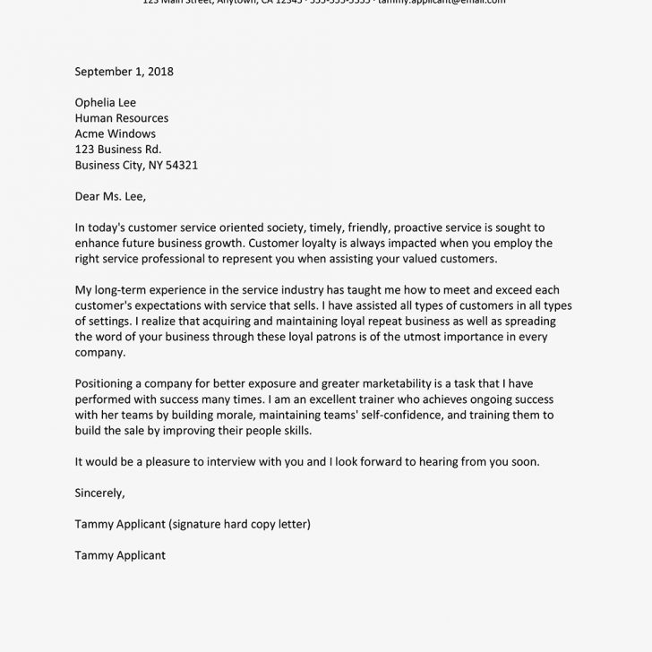 23+ Cover Letter For Customer Service - letterly.info