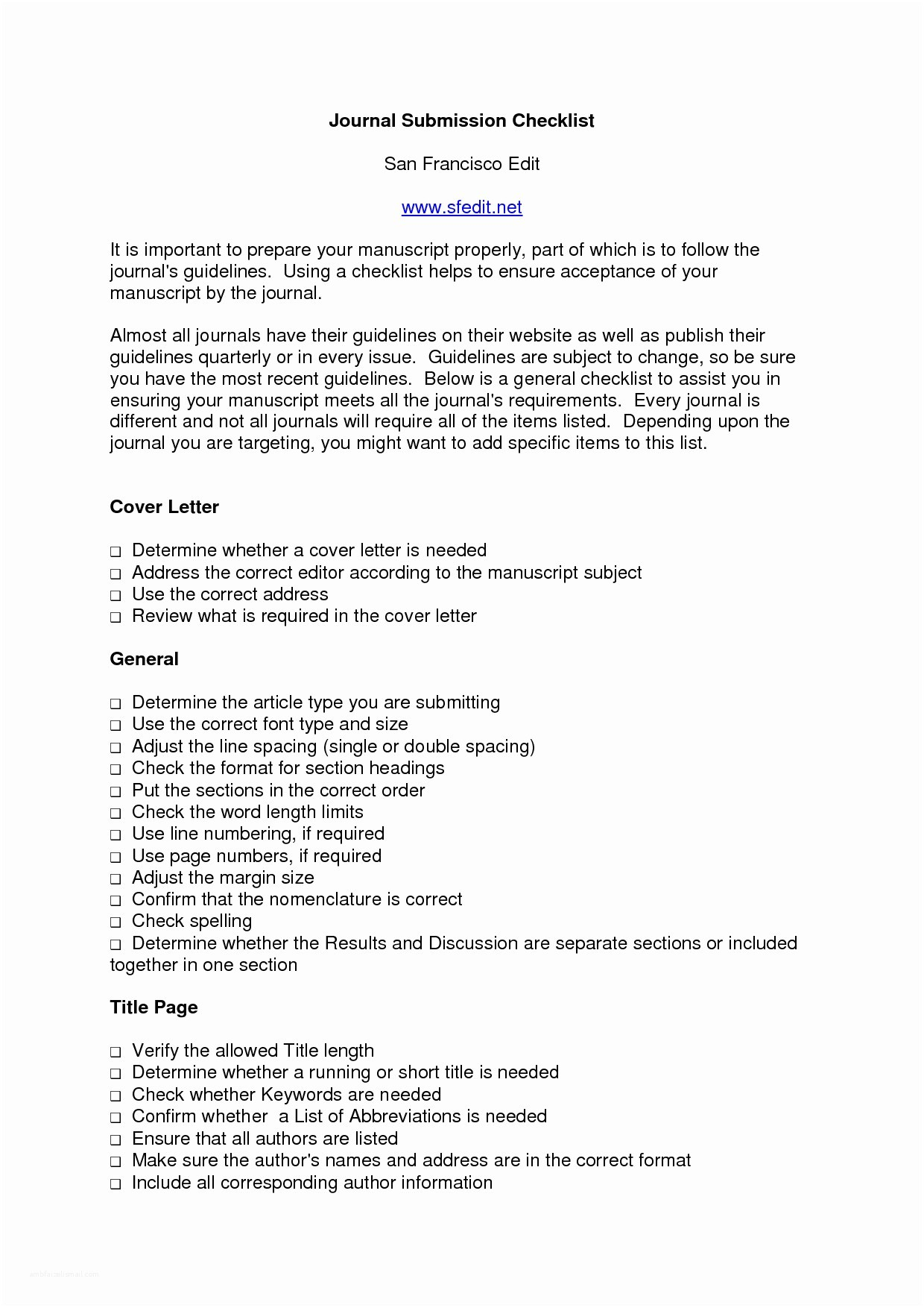 journal submission cover letter example