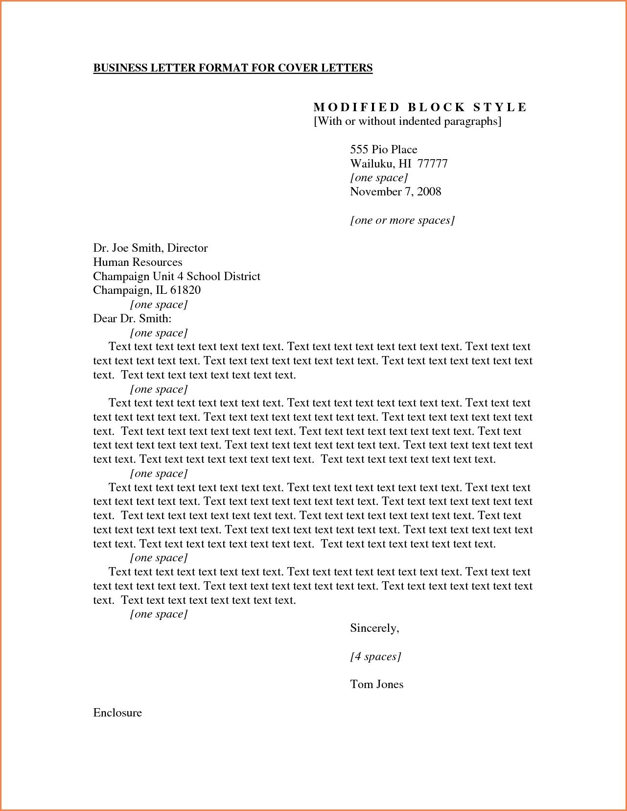 Cover Letter Header Cover Letter Format Header Save Letter Format ...