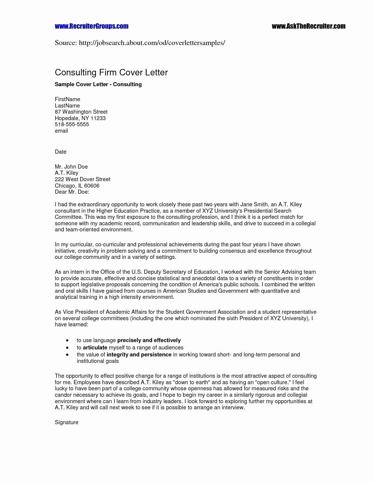 cover letter opening sentence examples
