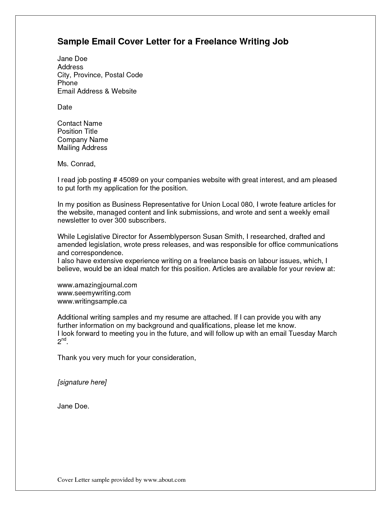 Cover Letter Opening Write A Covering Letter For Job 2 Application ...