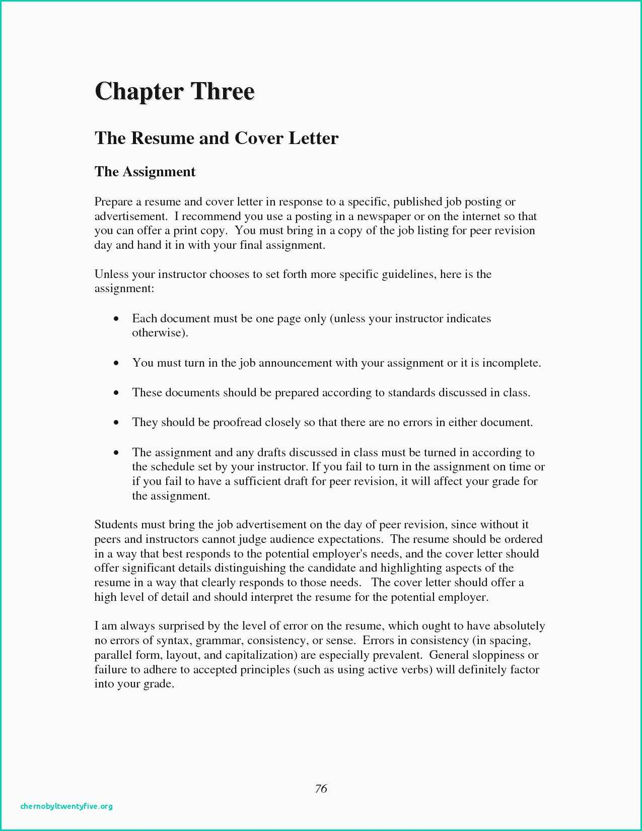 resume cover letter spacing