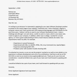 cover letter for job in different field