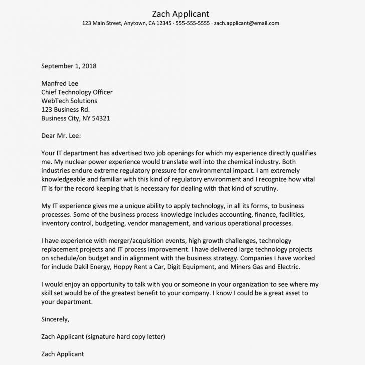 27+ Examples Of Cover Letter - letterly.info