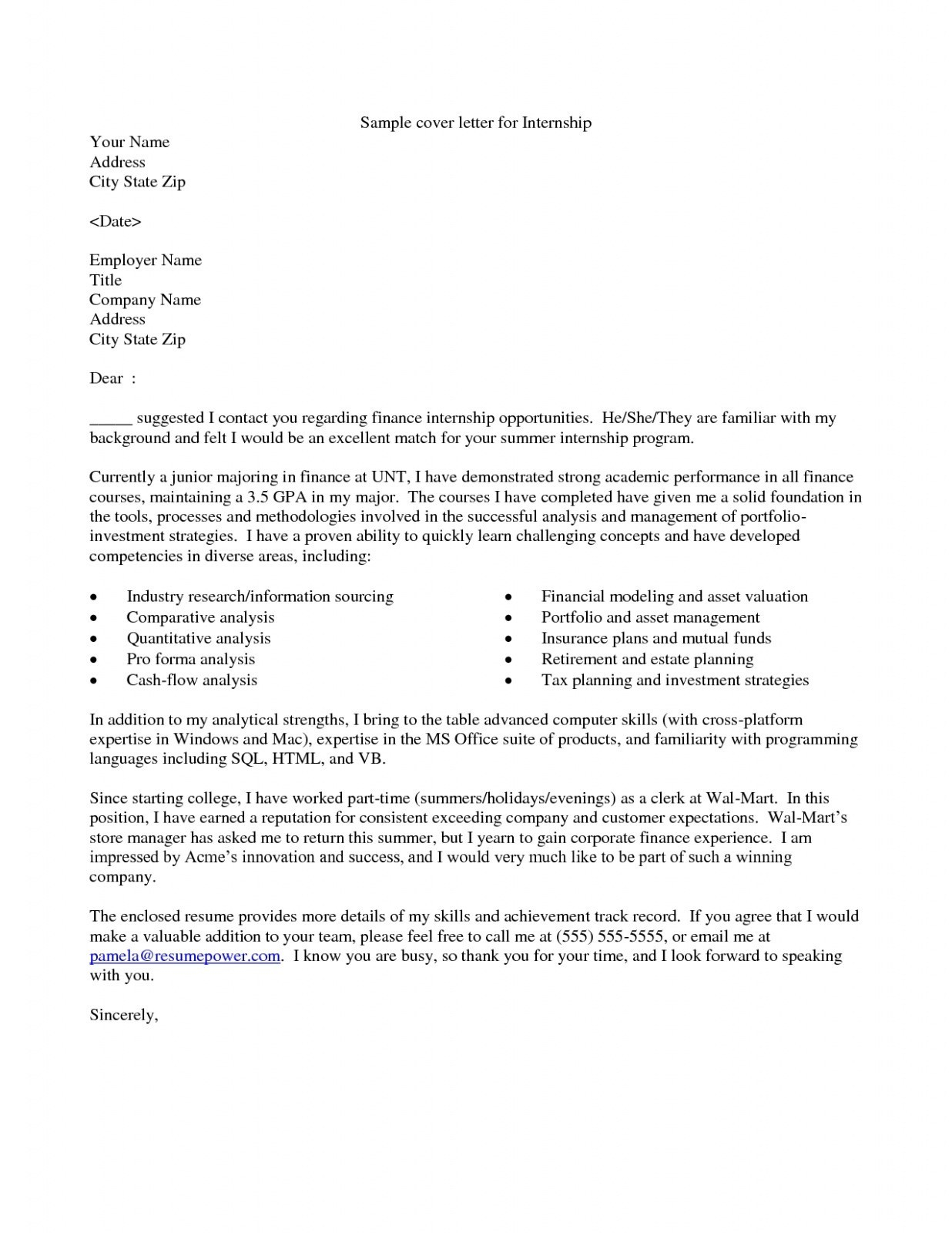 26+ Finance Cover Letter - letterly.info