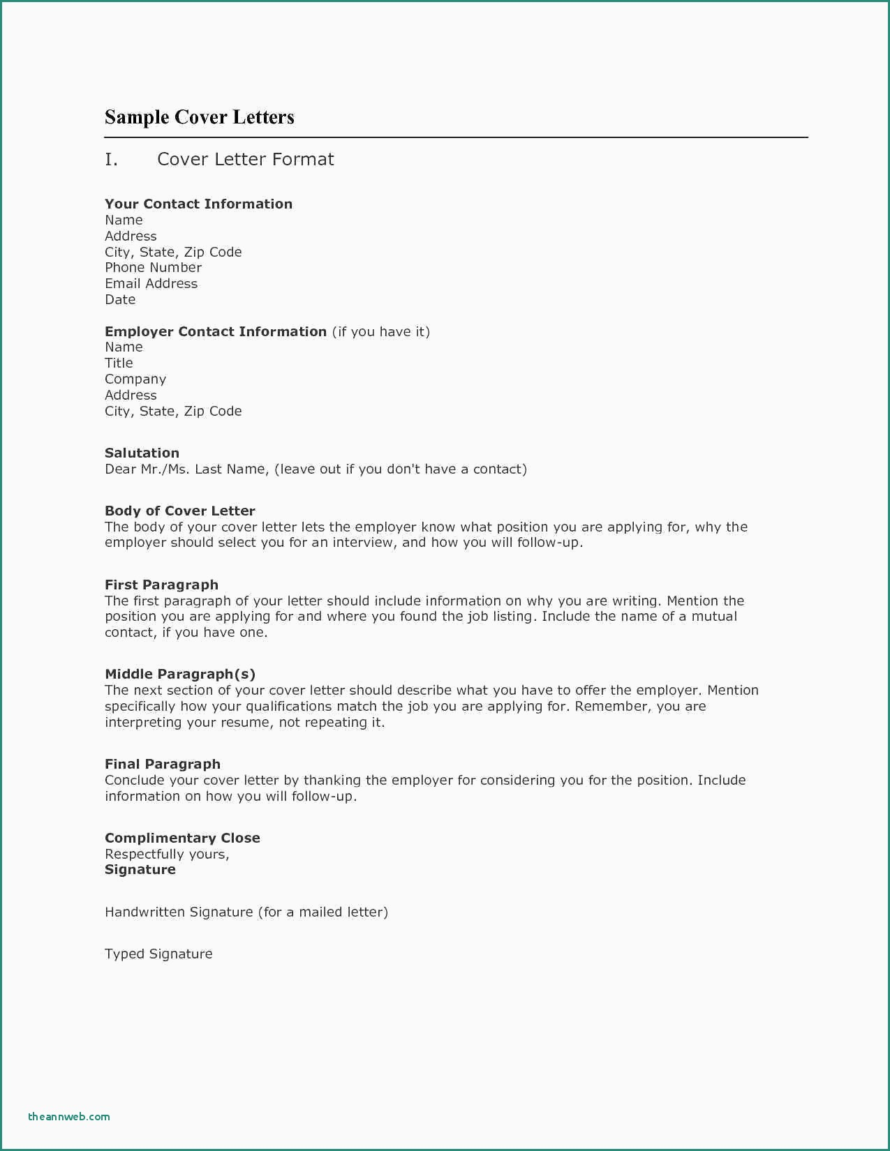 address a cover letter without name