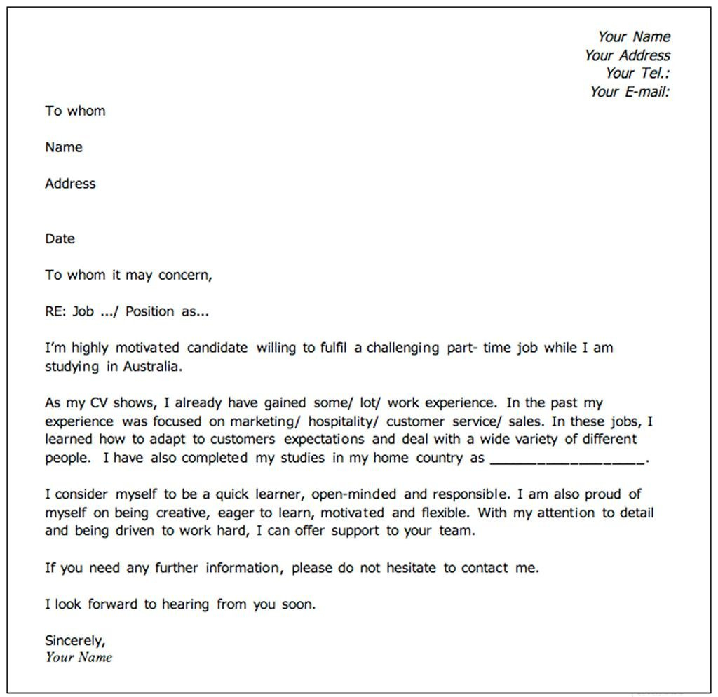 30+ How To Do A Cover Letter - letterly.info