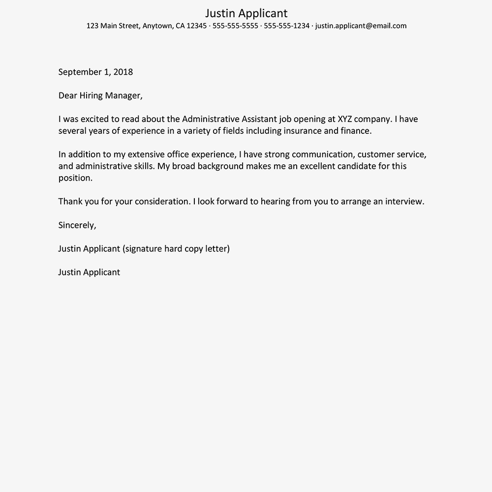 23 Job Cover Letter Template letterly info 23 Job Cover Letter Template letterly info