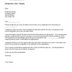 Leave You Job with Outstanding Resignation Letter Template - letterly.info