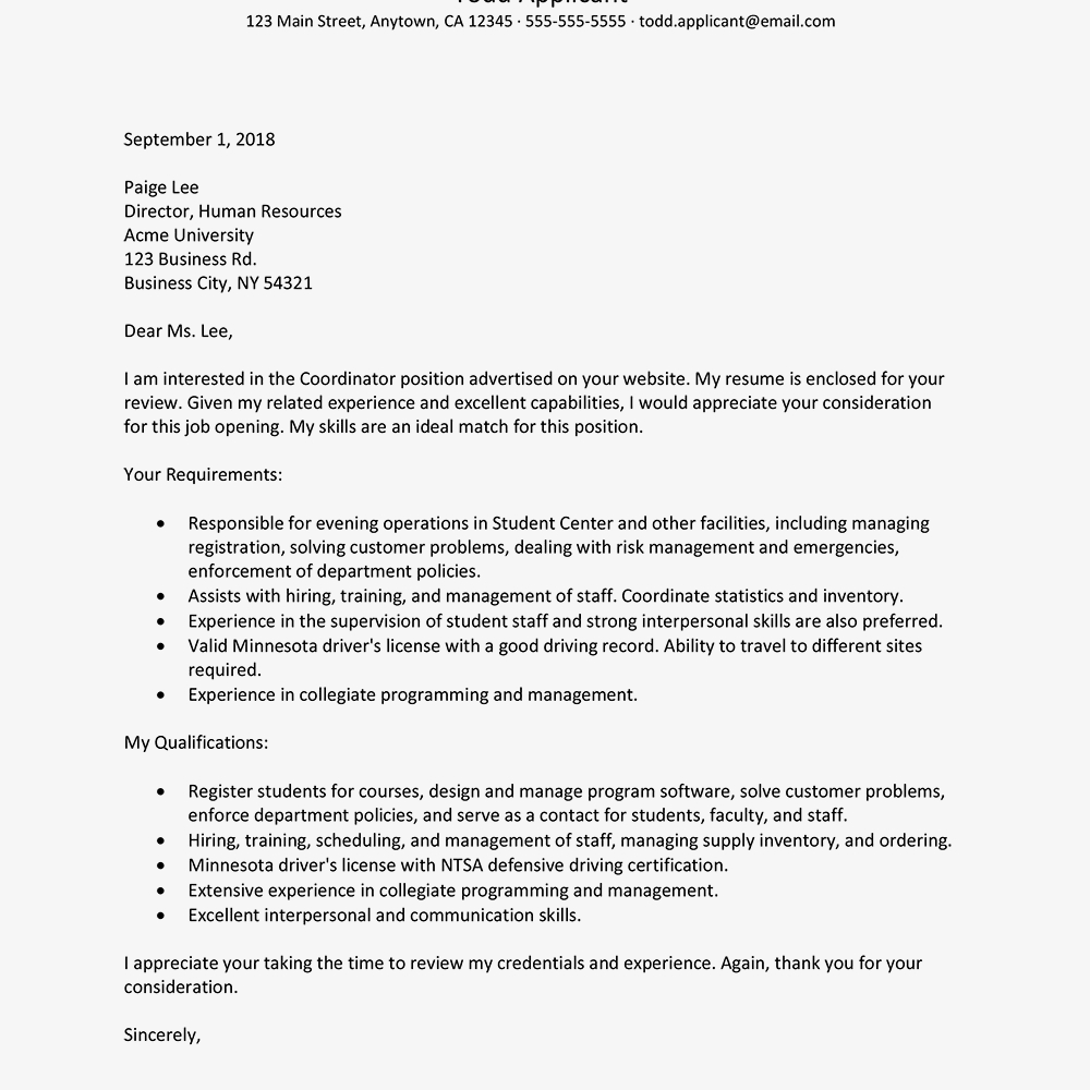30 Resume Cover Letter Examples - Resume Cover Letter Examples Targeted Cover Letters Writing Tips And Samples 