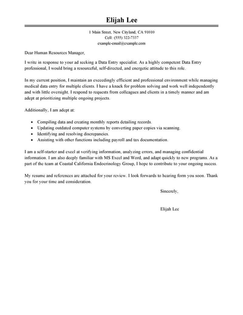 Essential Points to Include in Sample Cover Letters for Internship