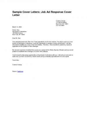 Simple Cover Letter For Job Application Simple Job Application Cover ...