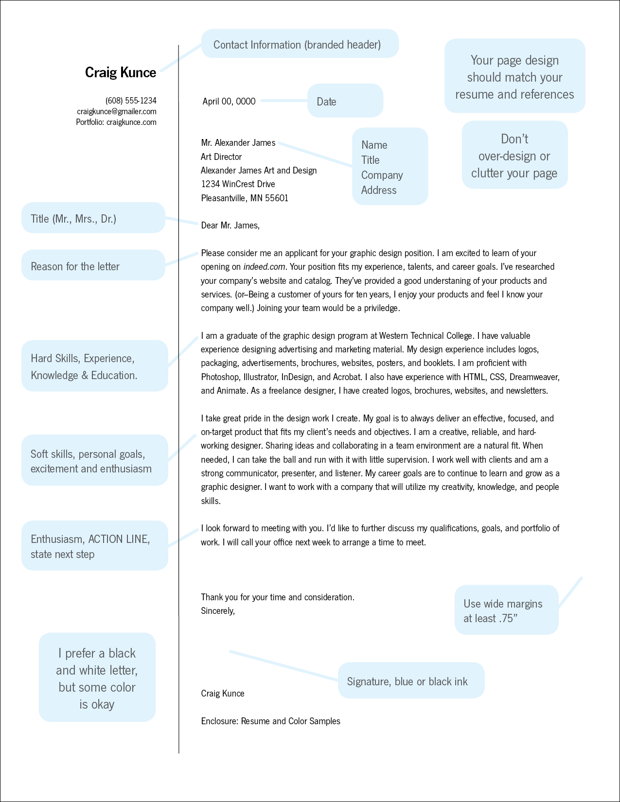 Tips For Writing A Cover Letter Graphic Design Cover Letter Samples ...